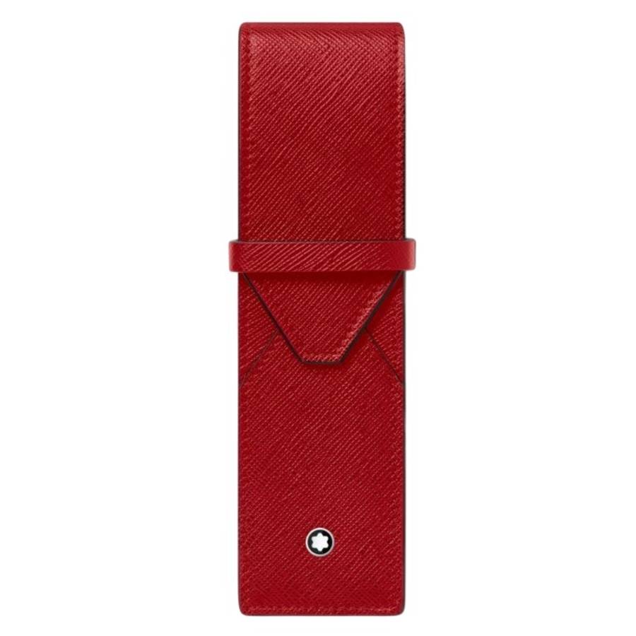 Montblanc Red Sartorial 2-Pen Pouch