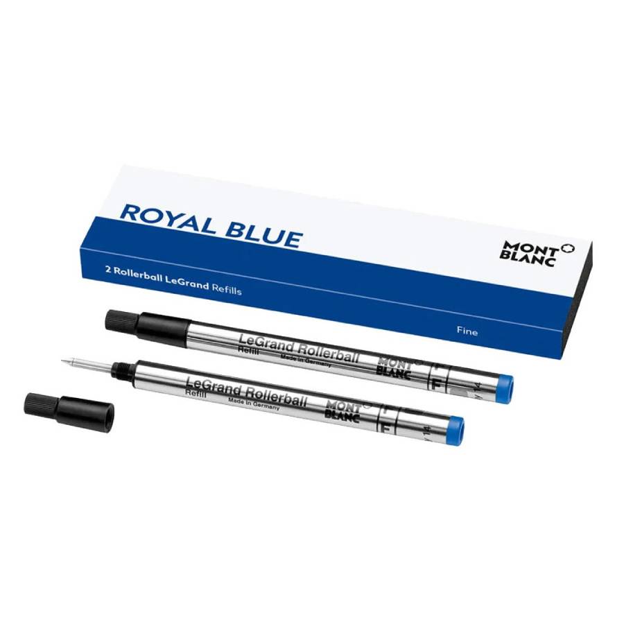 Montblanc Royal Blue 2 Rollerball Legrand Refills - Fine