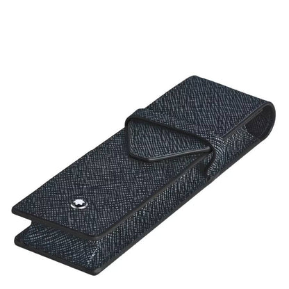 Montblanc Sartorial 2 Pen Pouch - Tweed Blue