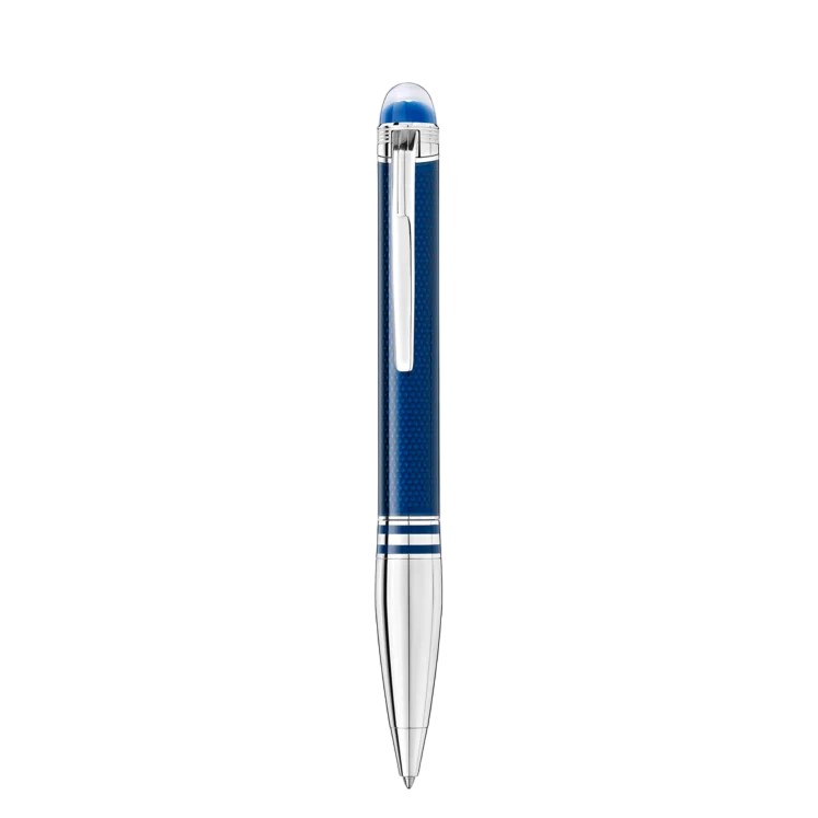 Montblanc Starwalker Blue Planet Metal Ballpoint Pen