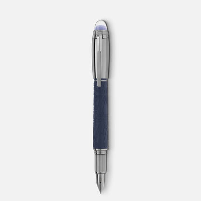 Montblanc Starwalker Space Blue Doue Fountain Pen