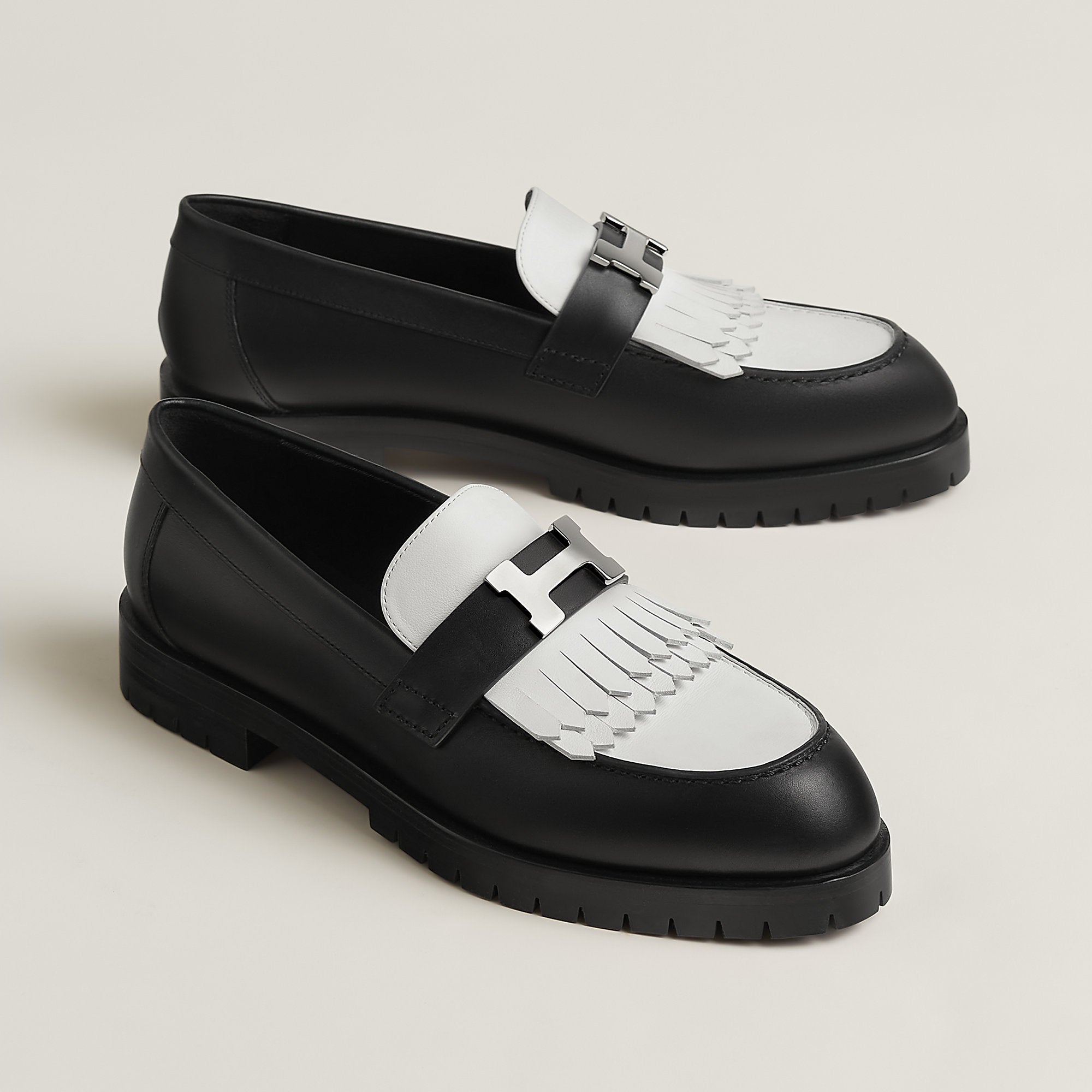  Hermes Montmartre Loafer Noir
