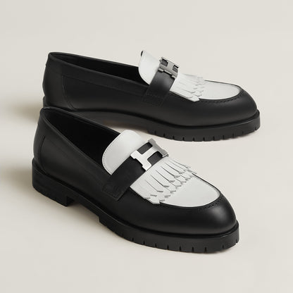  Hermes Montmartre Loafer Noir