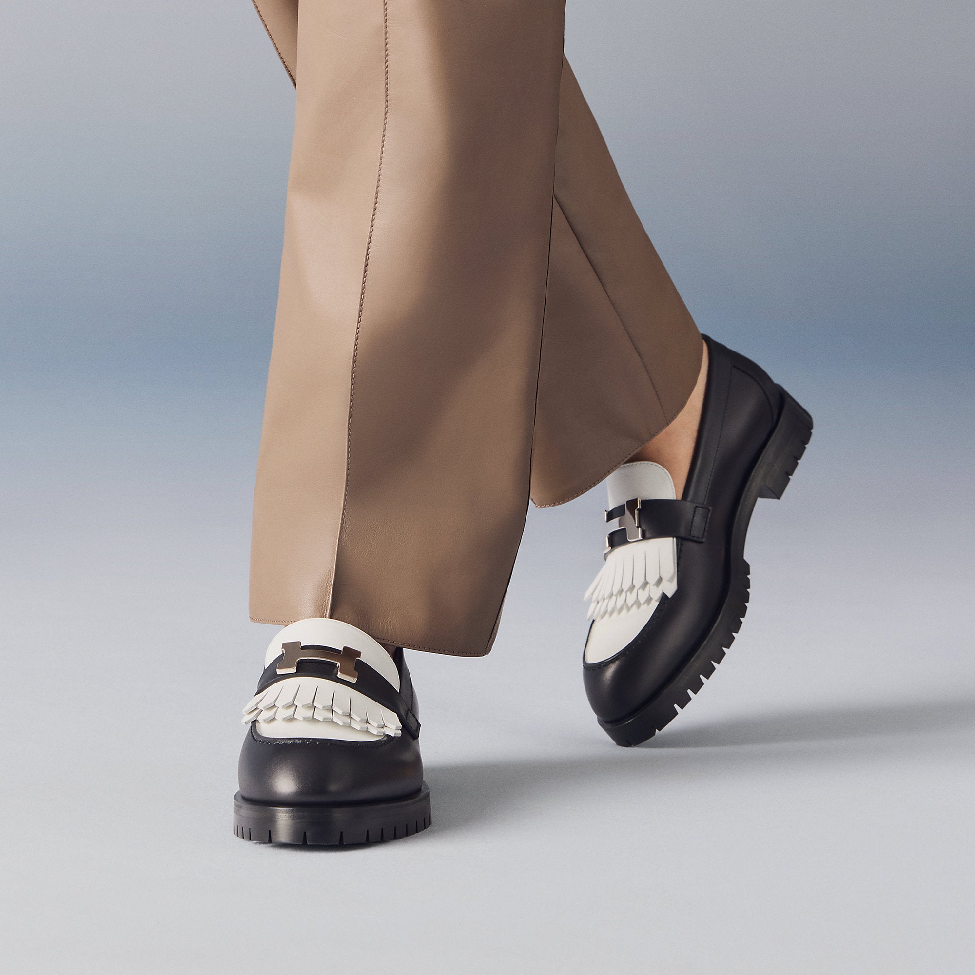  Hermes Montmartre Loafer Noir