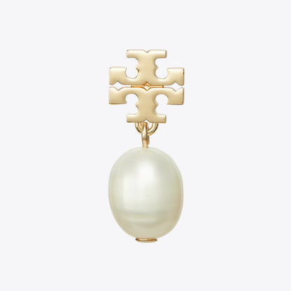Tory Burch Moondance Pearl Drop Earrings Tory Gold/Ivory