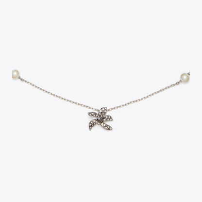 Tory Burch Moondance Pendant and Earrings Gift Set Tory Silver / Pearl