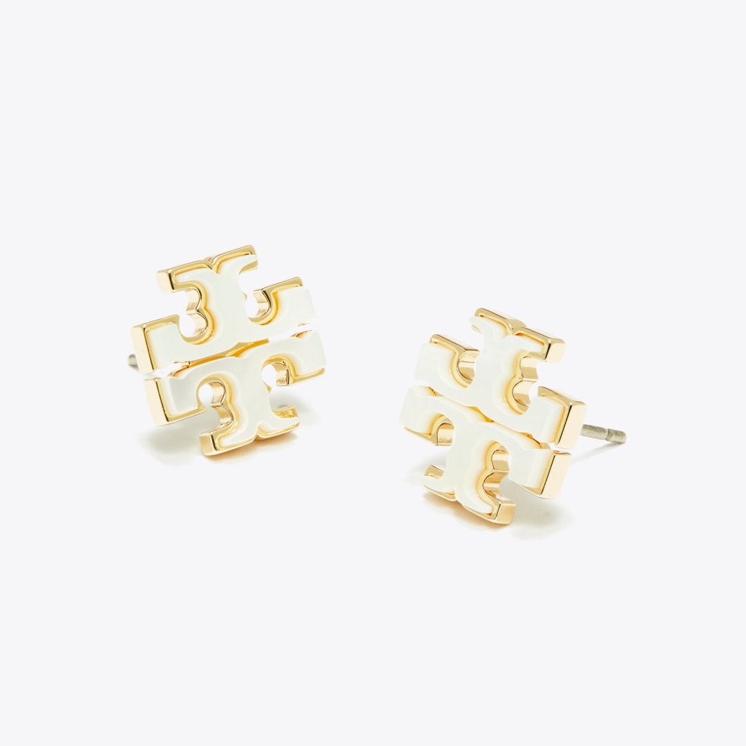 Tory Burch Moondance Stud Earrings Tory Gold / Mother of Pearl
