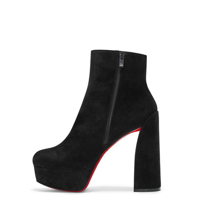  Movida Booty 130mm Ankle Boots Black BK01
