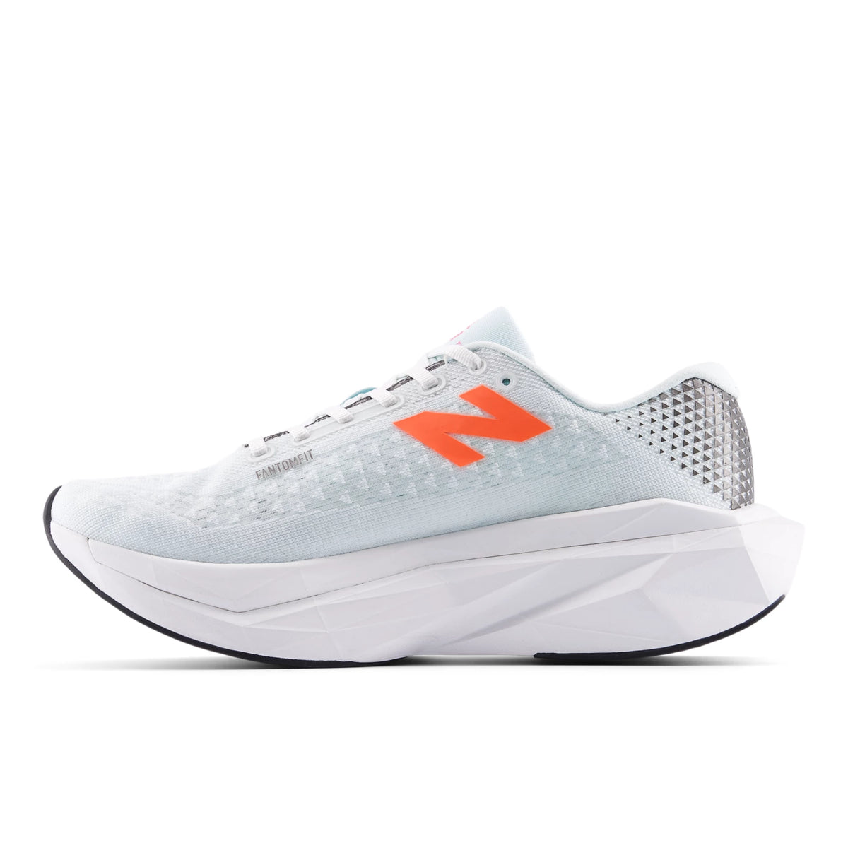 New Balance Fuelcell Supercomp Trainer V3 Pink Heat with Glint Blue