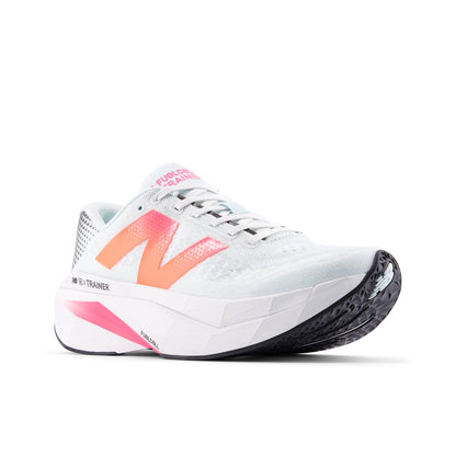 New Balance Fuelcell Supercomp Trainer V3 Pink Heat with Glint Blue