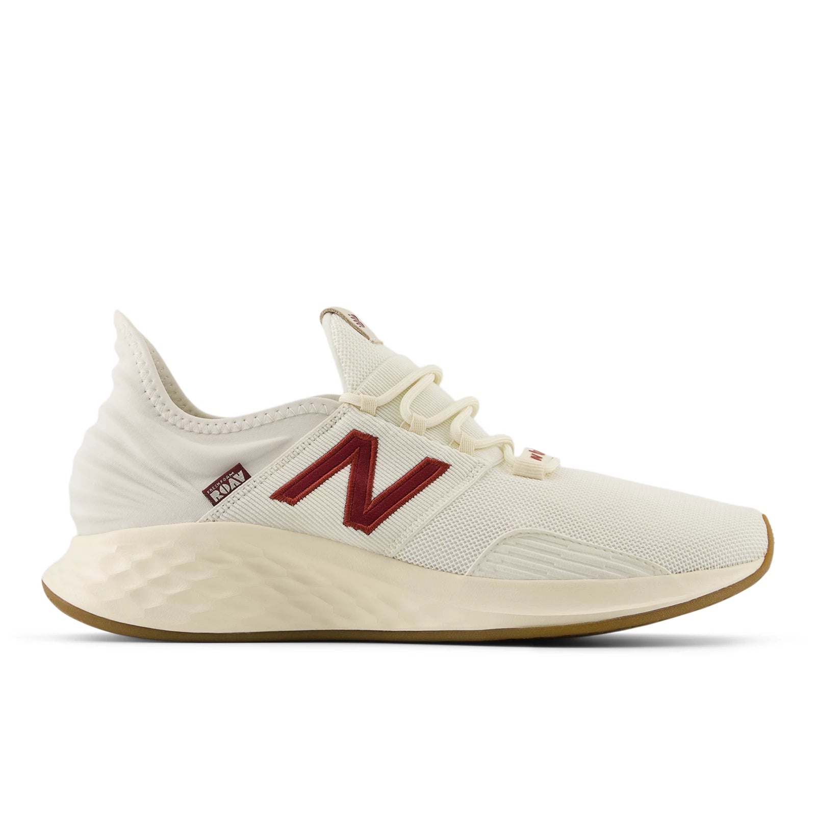 New Balance Fresh Foam Roav Sea Salt With Monarch Burgundy And Permafrost Sea Salt With Monarch Burgundy And Permafrost
