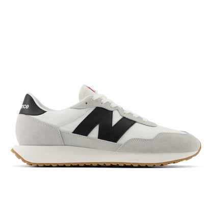 New Balance 237 White with Brighton Grey and Black