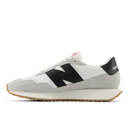 New Balance 237 White with Brighton Grey and Black