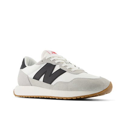 New Balance 237 White with Brighton Grey and Black