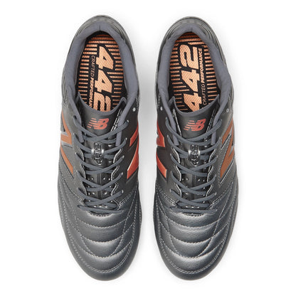 New Balance 442 V2 Pro FG Silver with Graphite and Copper