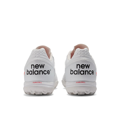 New Balance 442 PRO TF V2 White with Black and Team Red
