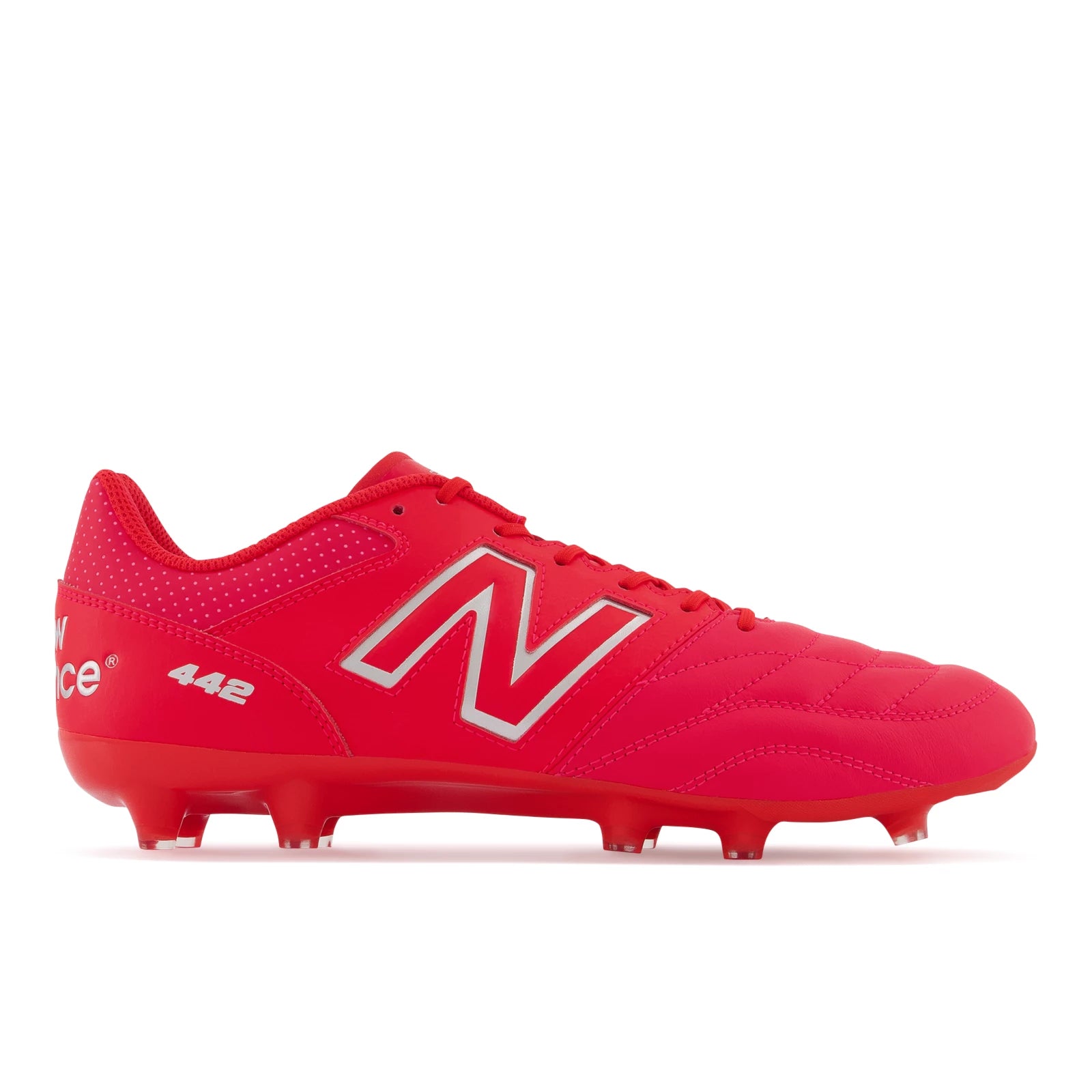 New Balance 442 V2 Team Fg Red With White Red With White