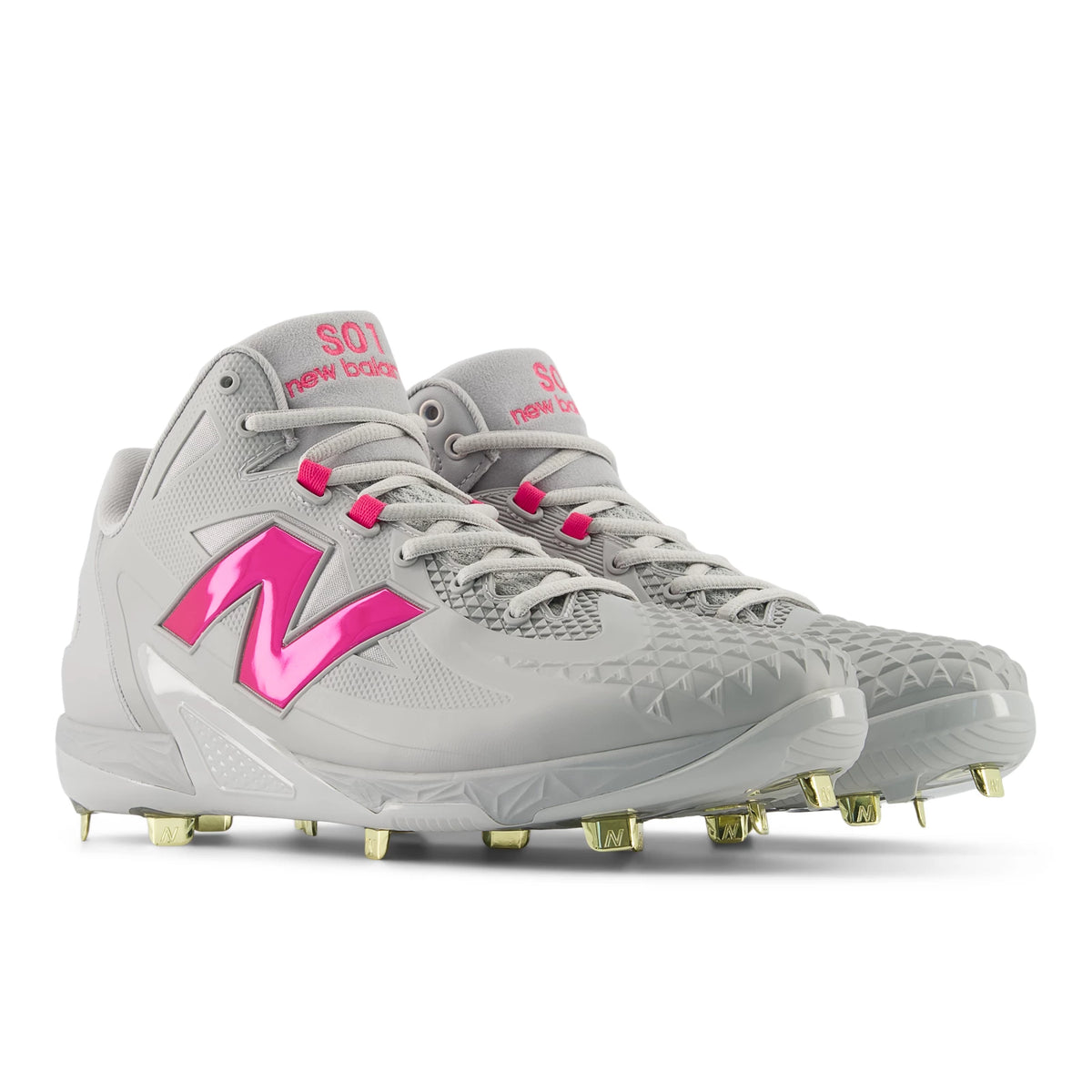 New Balance Fuelcell Ohtani 1 Mothers Day Team Away Grey with Pink