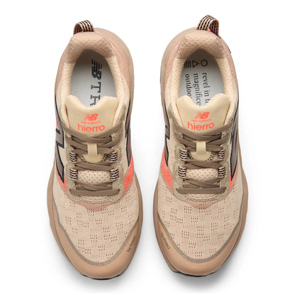 New Balance Fresh Foam X Hierro V9 Desert Clay with Earth Shadow and Urgent Red