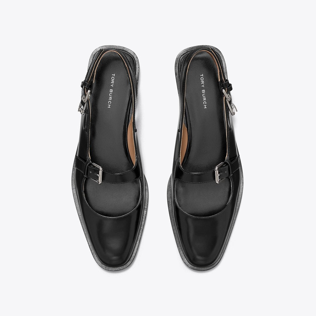 Tory Burch Multi-Buckle Mary Jane PERFECT BLACK