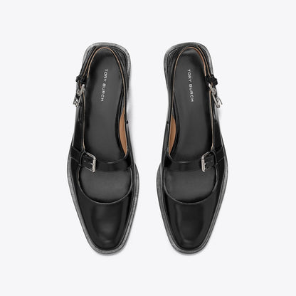 Tory Burch Multi-Buckle Mary Jane PERFECT BLACK