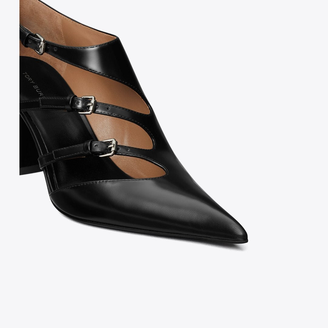 Tory Burch Multi-Buckle Pump NERO
