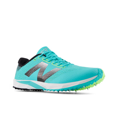 New Balance Fuelcell XC7 V5 Cyber Jade with Black and Silver Metallic