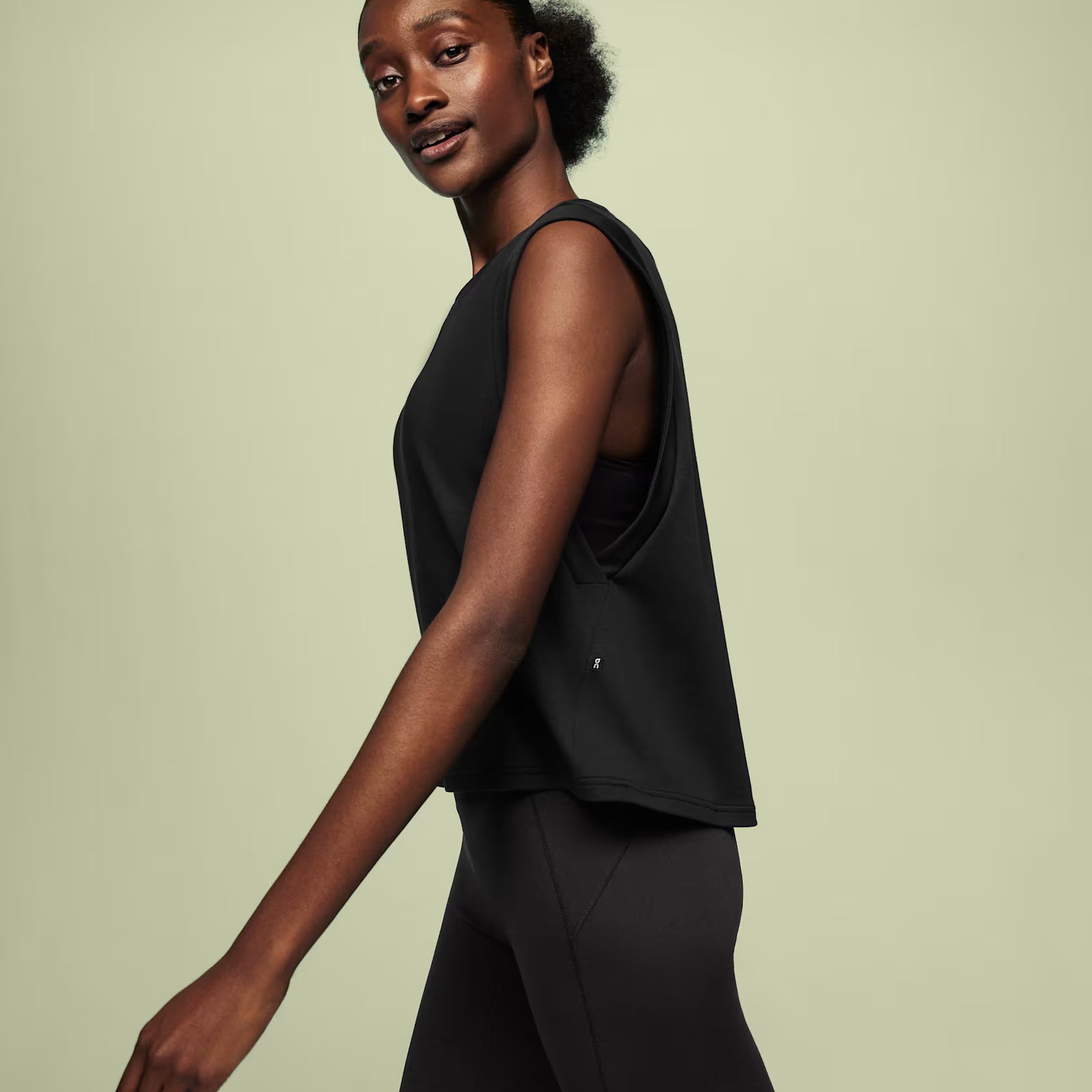 On Focus Crop Black (Women'S)