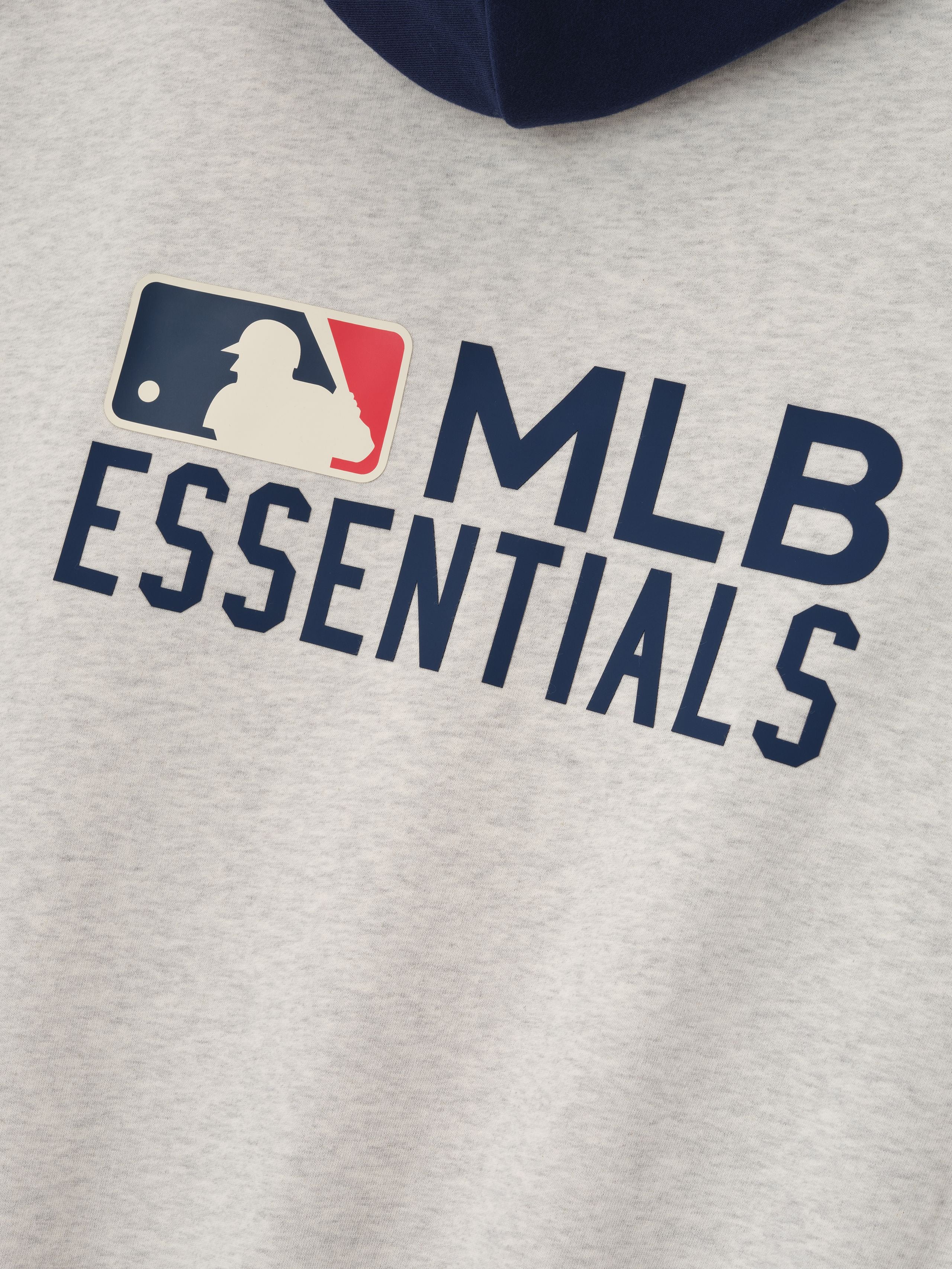 Essentials Mlb Sport Hoodie Oatmeal Heather/Midnight Navy
