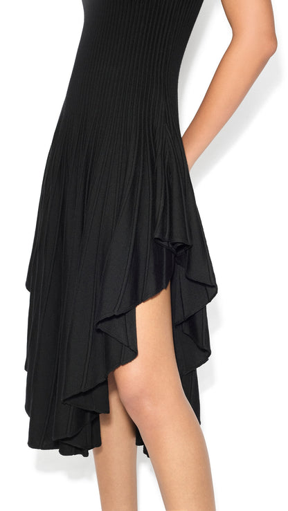 Alaïa Sculpting Pointed Dress