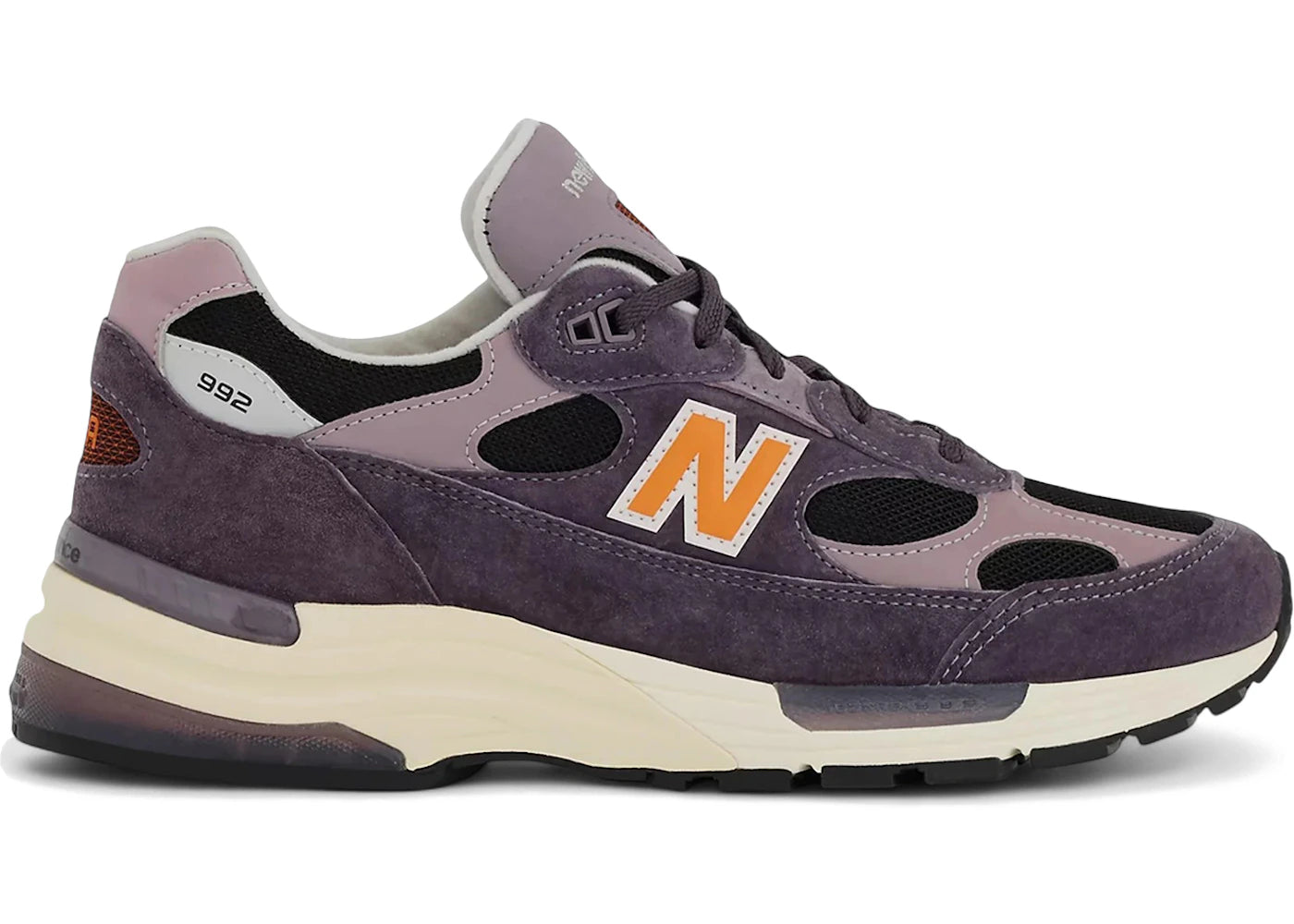 New Balance 992 Miusa Dark Ice Wine Black