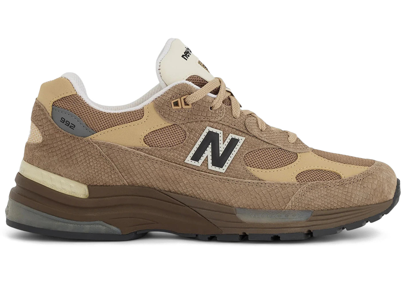 New Balance 992 Miusa Driftwood Mushroom