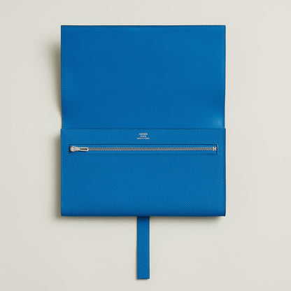 Hermes New H Passant Toutenmain Wallet Gold