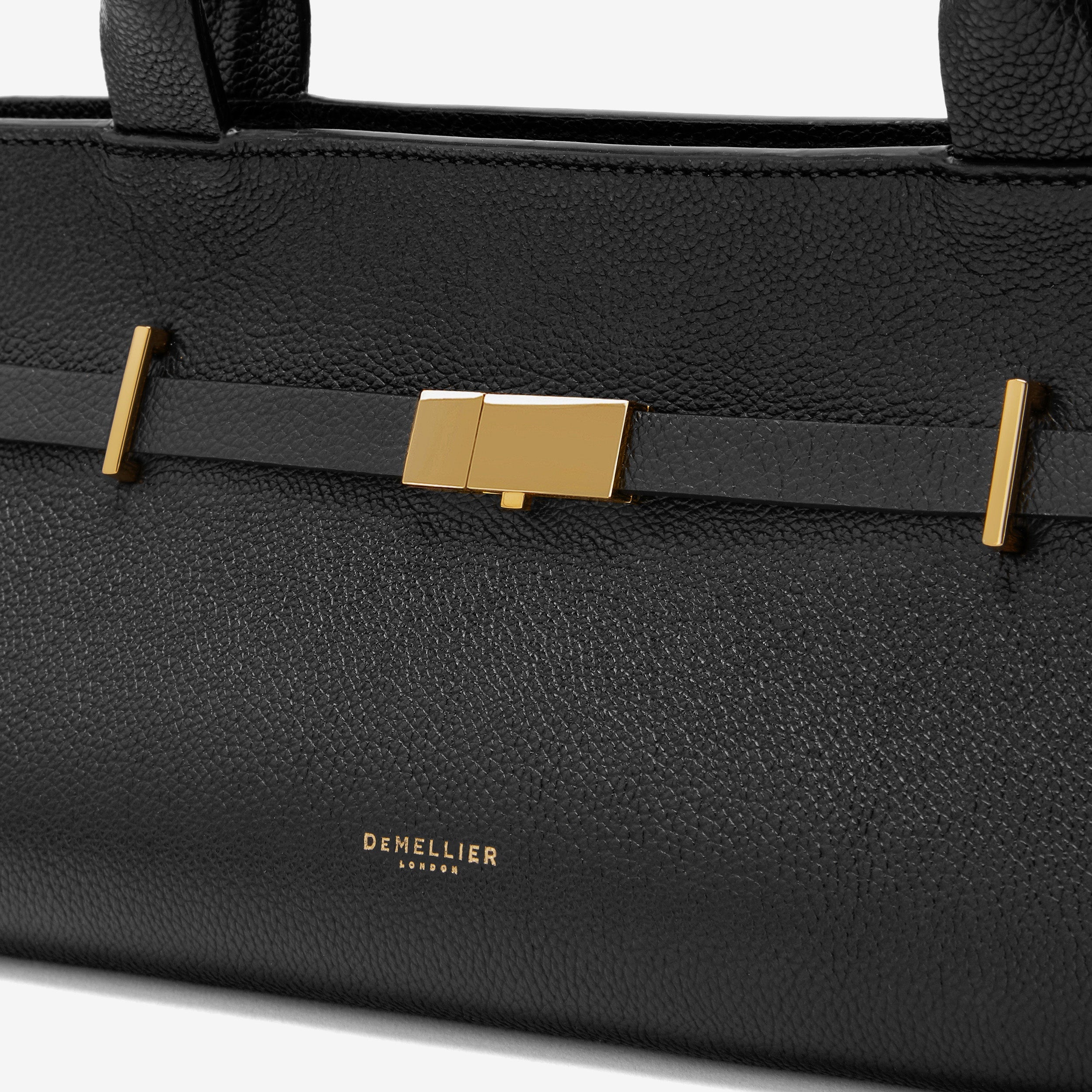 DeMellier The New York Shoulder black small grain