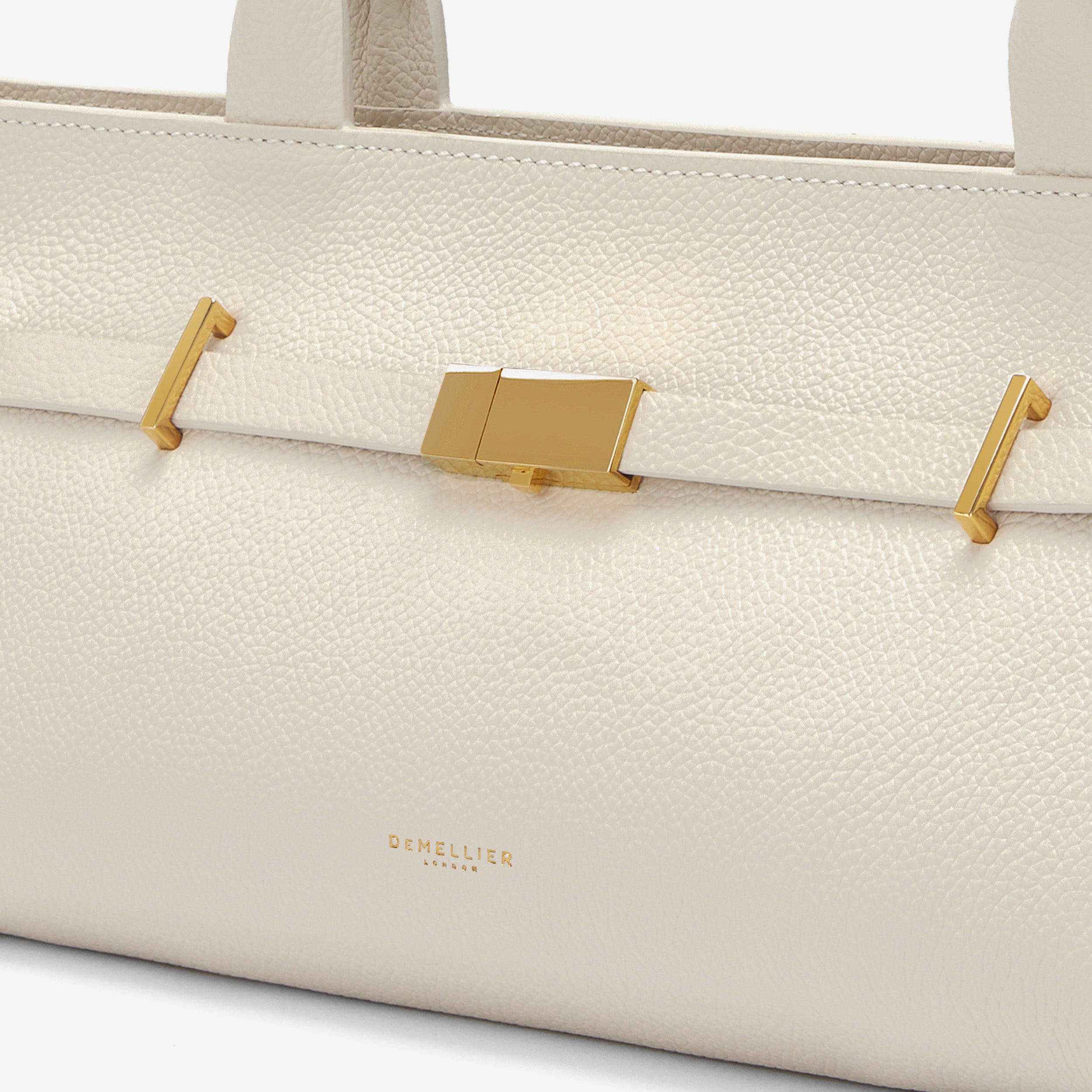 DeMellier The New York Shoulder off-white small grain