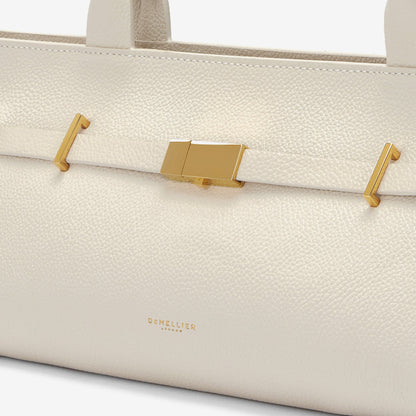 DeMellier The New York Shoulder off-white small grain