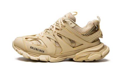 Balenciaga Track Beige Metallic Gold
