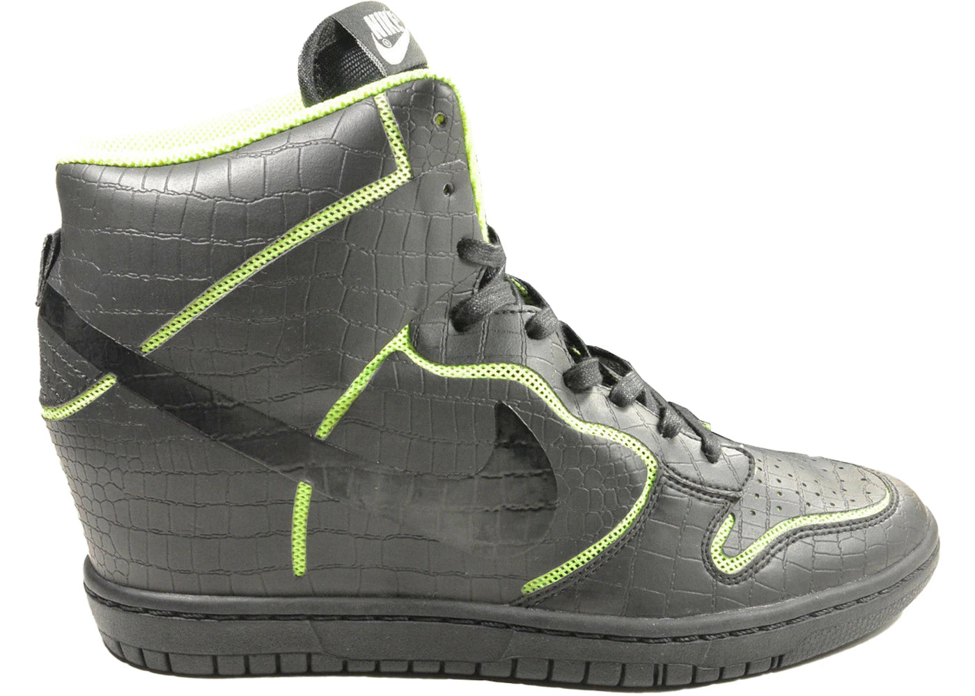 Nike Dunk Sky High Black Volt (Women'S)