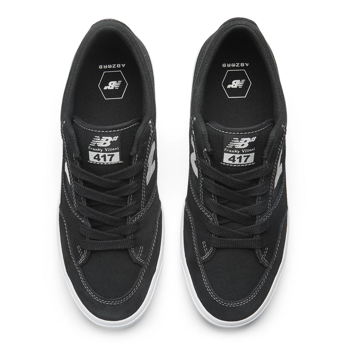New Balance NB Numeric Franky Villani 417 Low Black with White