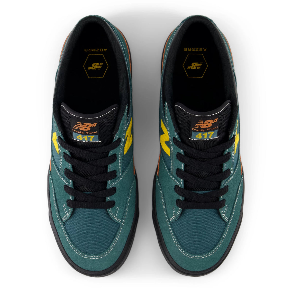 New Balance NB Numeric Franky Villani 417 Low New Spruce with Black