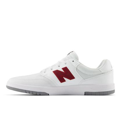 New Balance NB Numeric 425 White with Nb Burgundy