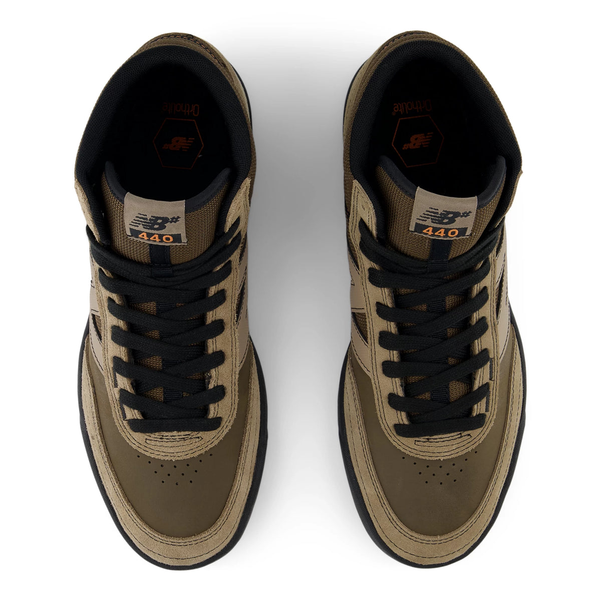 New Balance NB Numeric 440 High V2 Mushroom with Black
