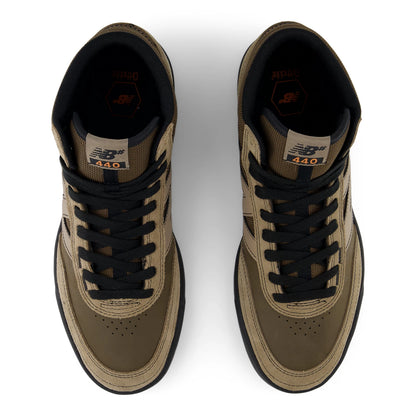 New Balance NB Numeric 440 High V2 Mushroom with Black