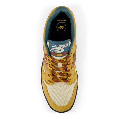 New Balance NB Numeric 480 Tan with Burgundy