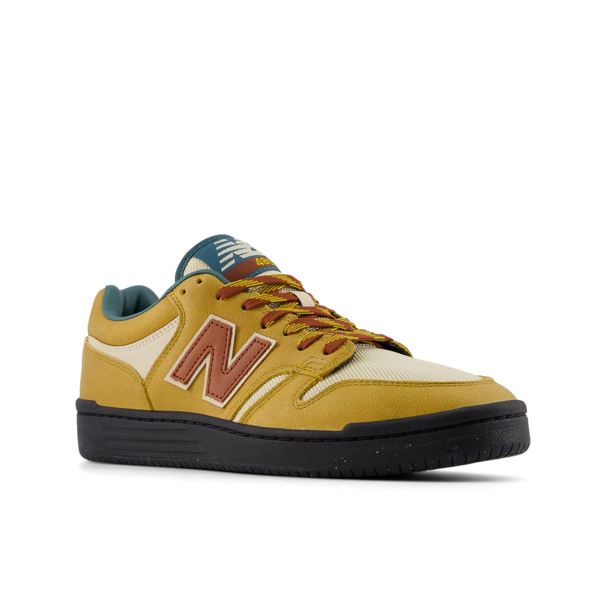 New Balance NB Numeric 480 Tan with Burgundy