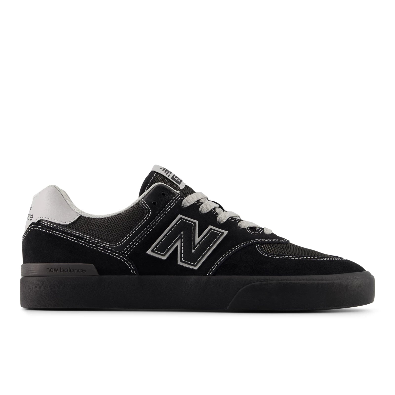 New Balance Nb Numeric 574 Vulc Black With Grey Black With Grey