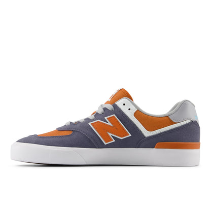 New Balance NB Numeric 574 Vulc Dark Arctic Grey with Infield Clay