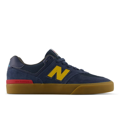 New Balance NB Numeric 574 Vulc Petrol with Gum