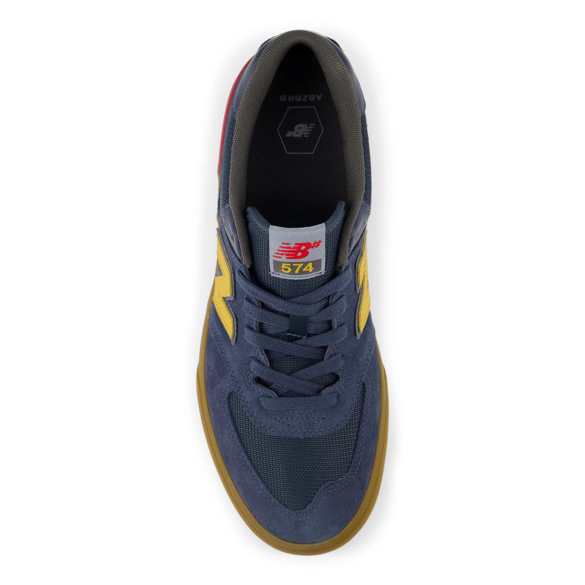New Balance NB Numeric 574 Vulc Petrol with Gum