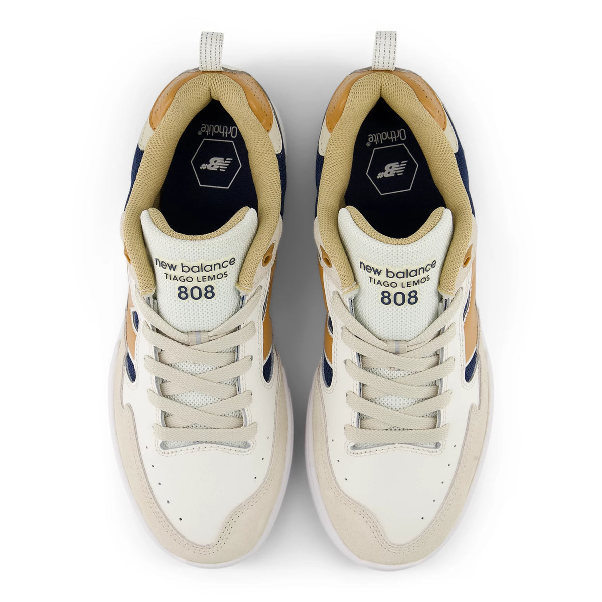 New Balance NB Numeric Tiago Lemos 808 Lite Sea Salt with Navy